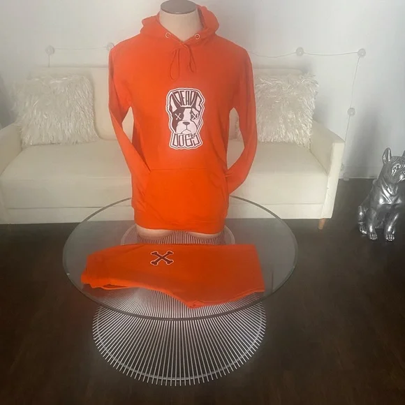 Orange Dead Dogs Sweatsuit